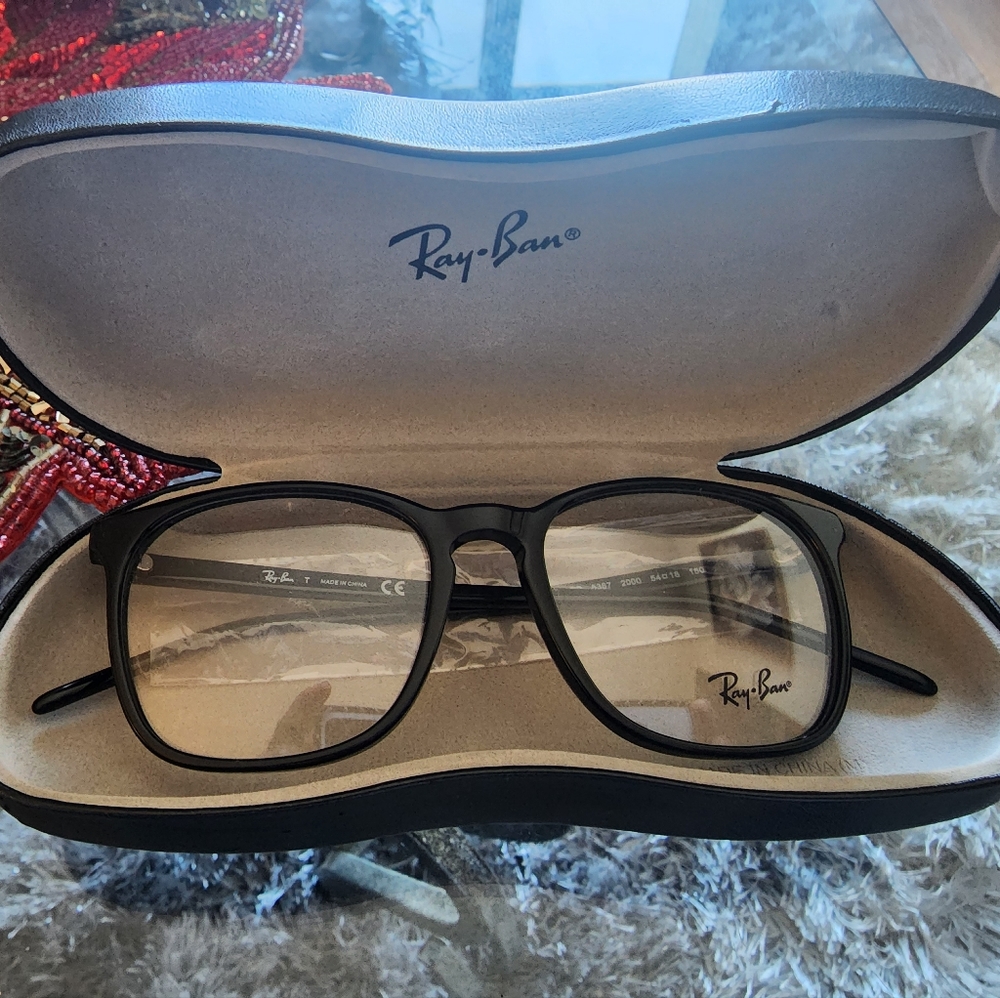 Ray-Ban RB5387, Color 2000 Black, 54-18-150